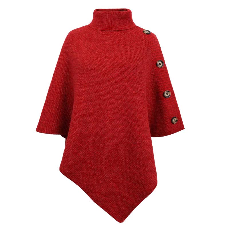 EB | Einfarbiger Strickpullover Für Elegante Outfits