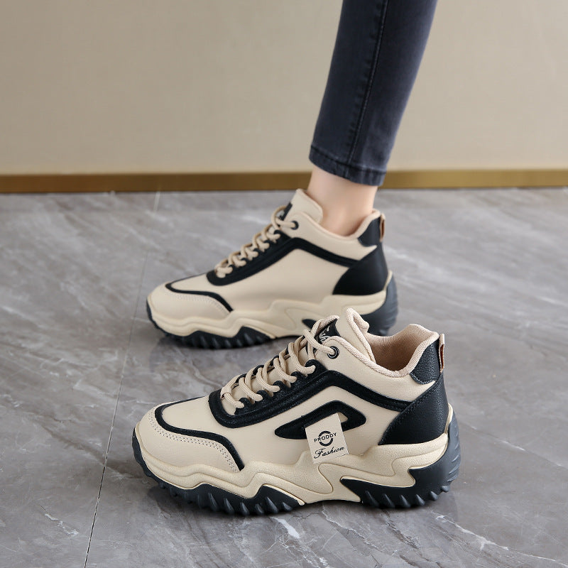 Damen Sportliche High-Top Sneakers mit sicherem Halt und flexiblem Sohlenprofil EB
