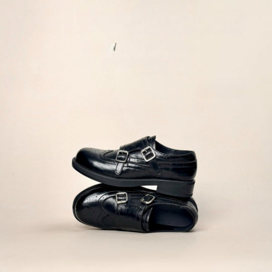 Damen Elegante und bequeme Clogs mit modischem Schnallenverschluss EB