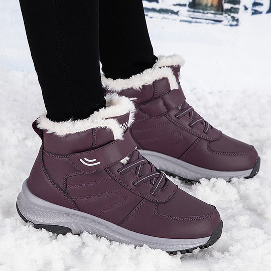 Damen Winterstiefel mit isolierendem Futter und rutschfester Sohle EB 1770349727