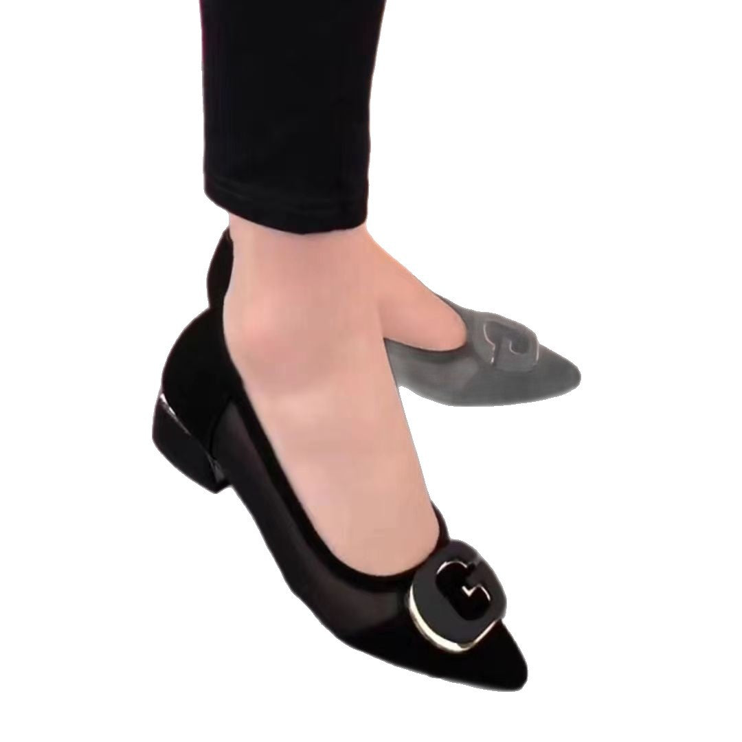 Damen elegante und stilvolle Pumps mit dekorativem Schuhverschluss EB