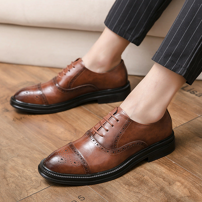 Damen Klassische Brogues aus Leder EB