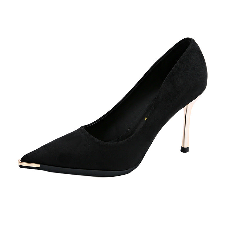 Damen Filigrane Stiletto-Pumps mit spitzem Zehenbereich und elegantem Detail EB