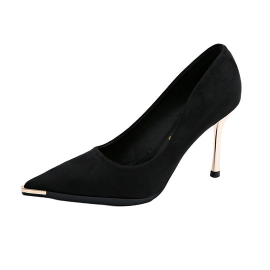 Damen Filigrane Stiletto-Pumps mit spitzem Zehenbereich und elegantem Detail EB