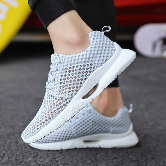 Damen Sportschuhe mit atmungsaktivem Mesh-Obermaterial und dämpfender Sohle EB