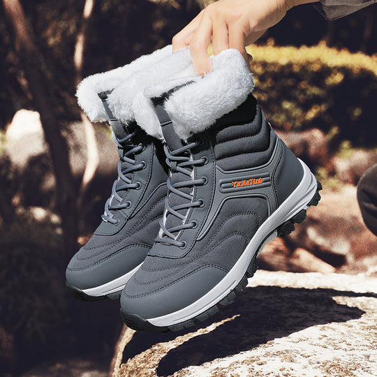 Herren Winterstiefel mit isolierender Fütterung und rutschfester Sohle EB