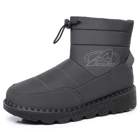 Damen Wärmende Winterboots mit rutschfester Sohle und praktischem Schnürsystem EB