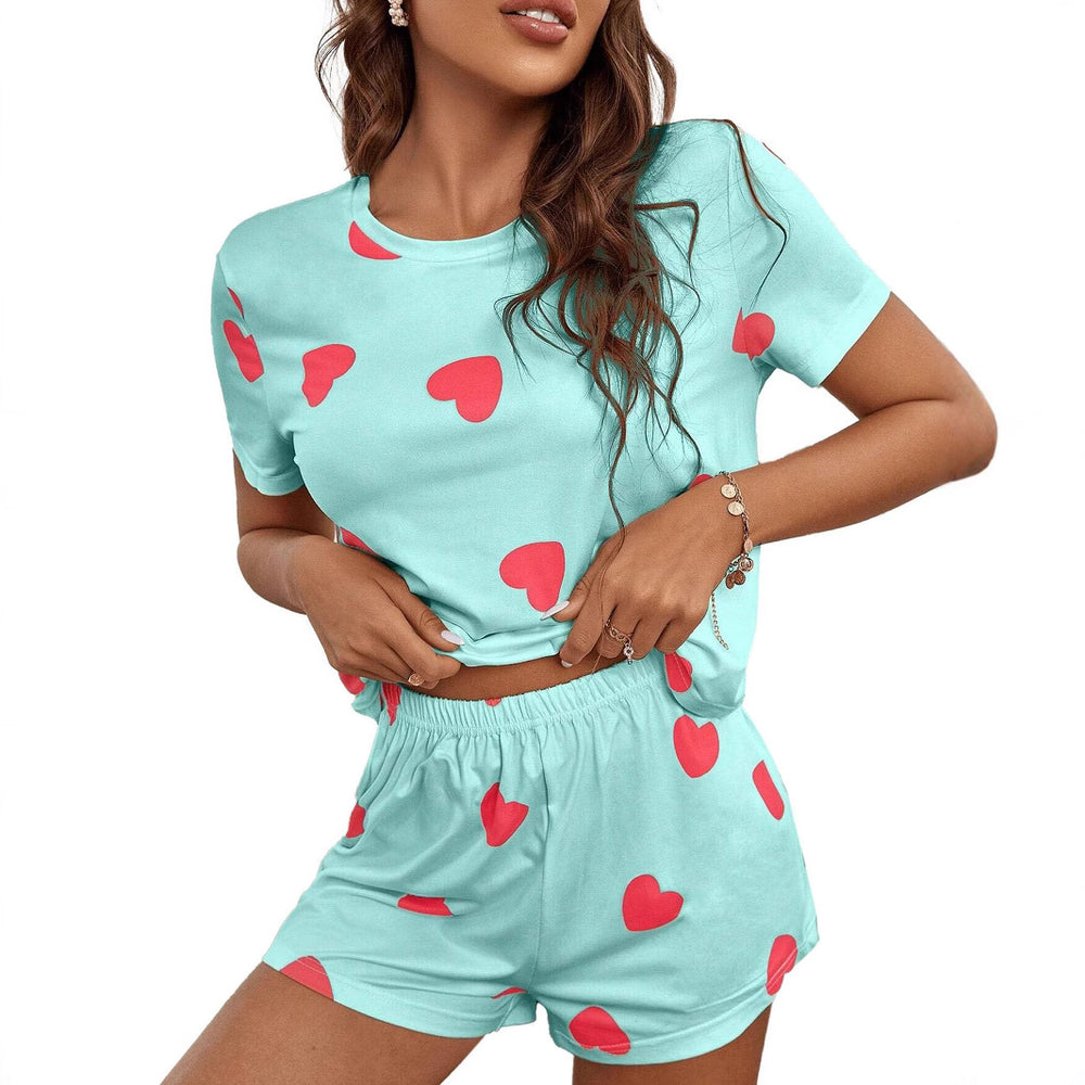 Damen Herzdruck Lounge-Set EB