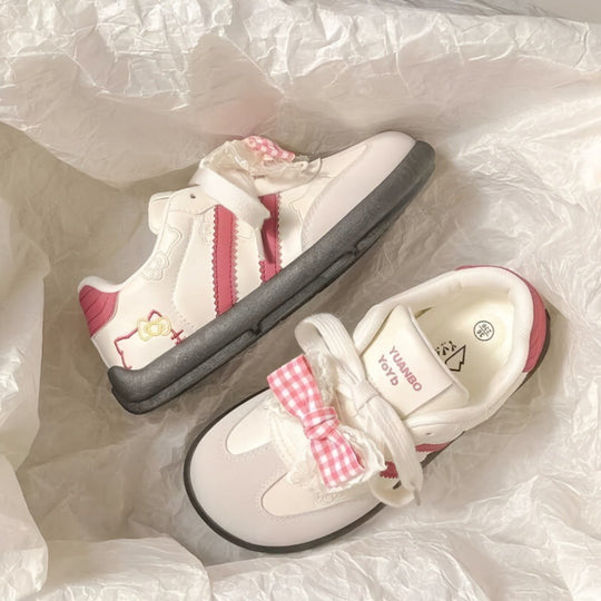 Damen Sportliche Sneaker mit einzigartigen Tiermotiven und dekorativer Schnürung EB