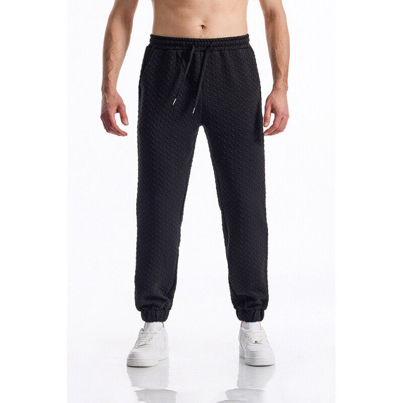 Herren Sportliche Freizeithose mit strukturiertem Design EB