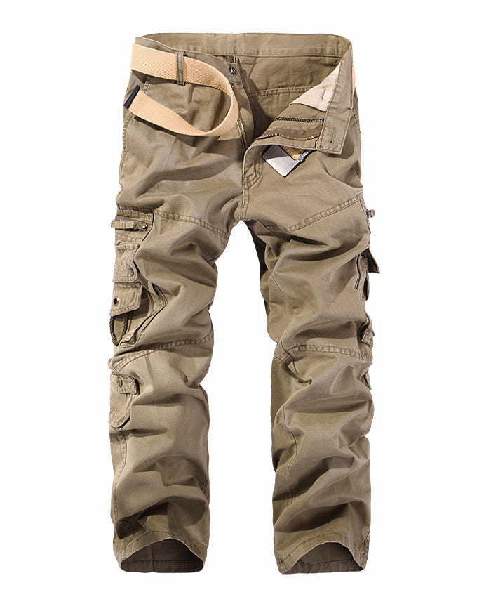 Herren Cargo-Hose mit mehreren praktischen Taschen und verstellbarem Gurt EB