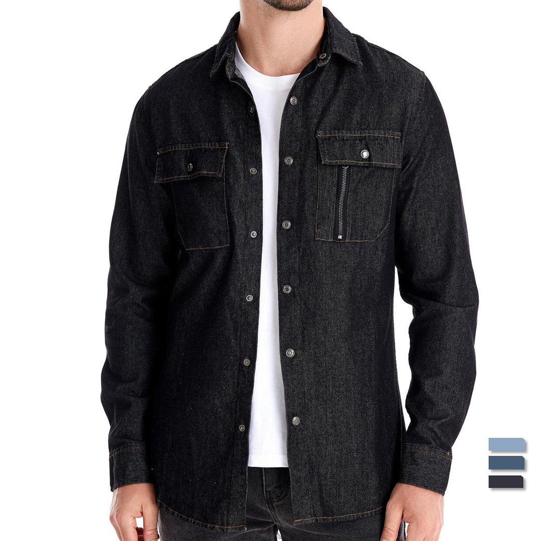 Herren Jeanshemd EB