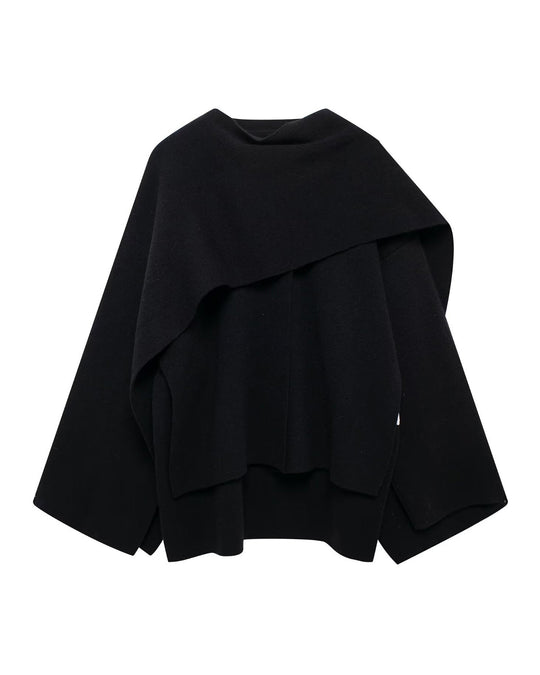 EB | Schal Kurzer Strickmantel