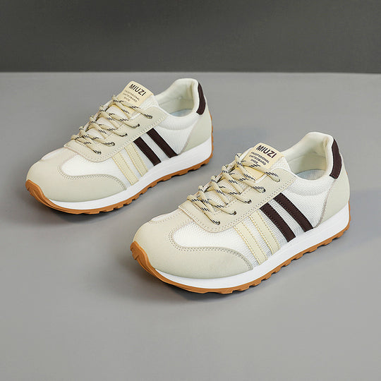 Damen Sportliche Sneakers mit atmungsaktiver Mesh-Oberfläche und rutschfester Laufsohle EB