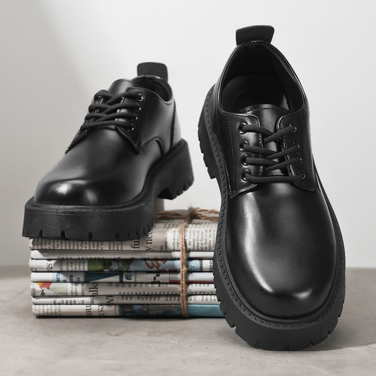 Damen Elegante Schnürschuhe mit robuster Sohle und zeitlosem Design EB