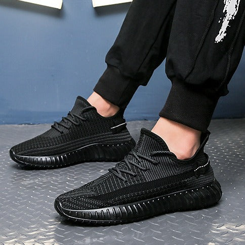 Damen Sportliche Sneaker mit atmungsaktiver Strickkonstruktion und flexibler Sohle EB