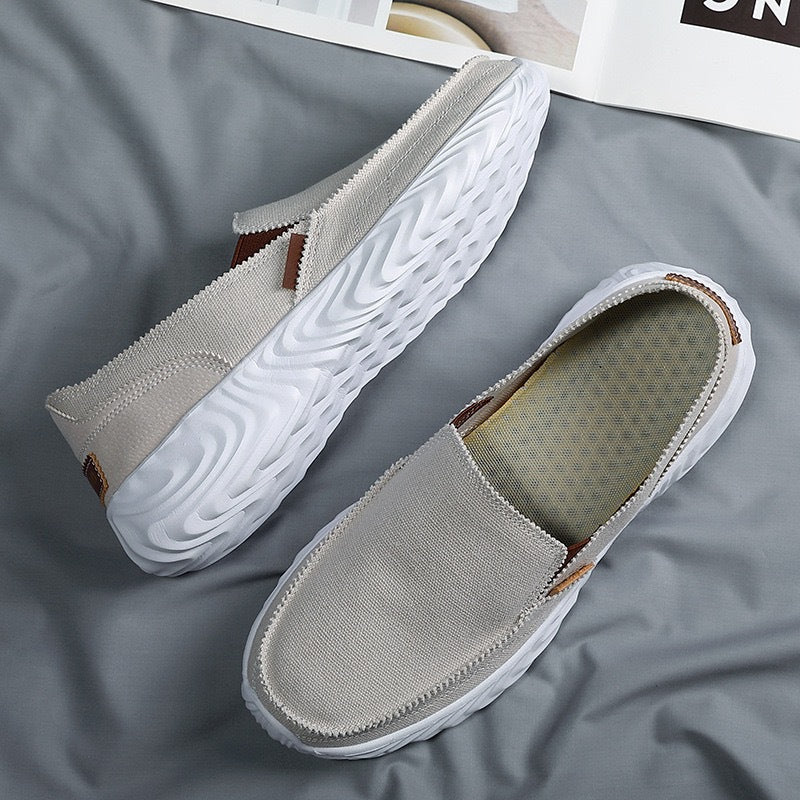 Damen Atmungsaktive Slip-On Freizeitschuhe EB