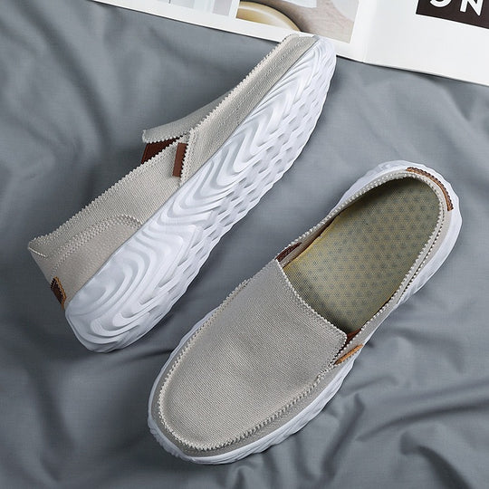Damen Atmungsaktive Slip-On Freizeitschuhe EB