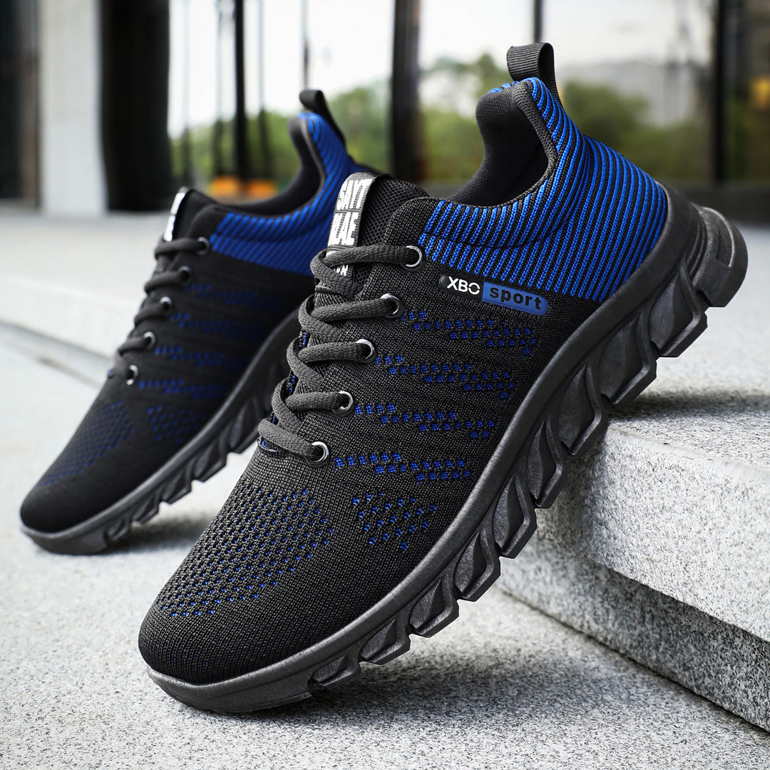 Damen Sportliche Laufschuhe mit atmungsaktiver Mesh-Oberfläche und dämpfender Sohle EB