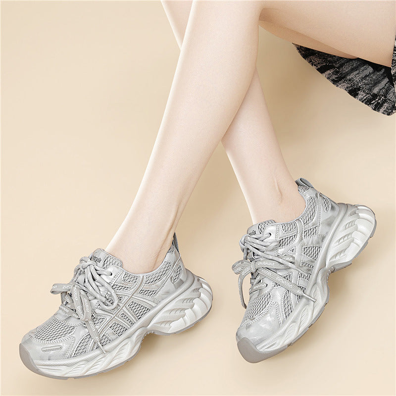 Damen Atmungsaktive und gedämpfte Sportschuhe mit dynamischer Sohle EB
