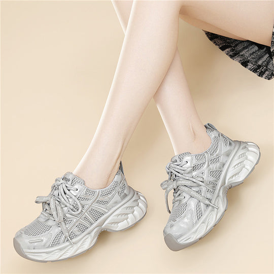 Damen Atmungsaktive und gedämpfte Sportschuhe mit dynamischer Sohle EB