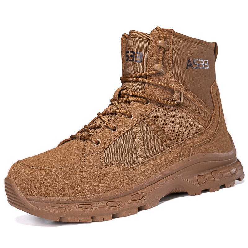 Herren High-Performance Trekkingstiefel mit atmungsaktiver Mesh-Oberfläche EB