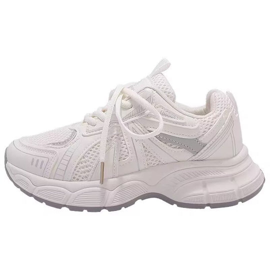 Damen Sportliche Sneakers mit ergonomischer Dämpfung und atmungsaktivem Mesh-Obermaterial EB