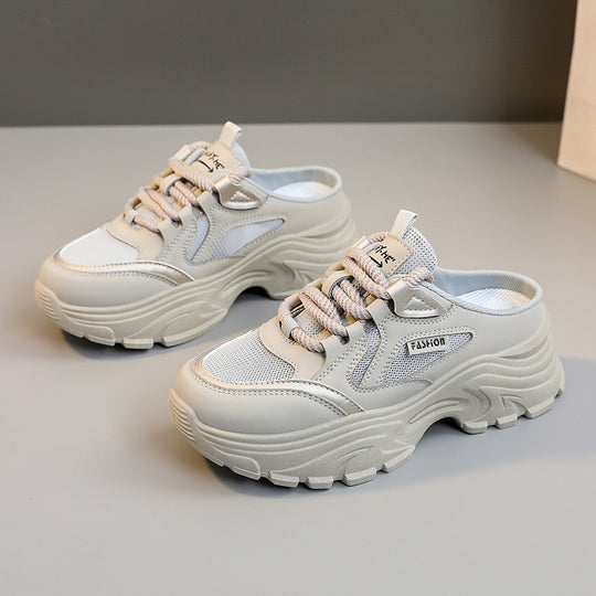 Damen sportliche Clogs im modernen Design mit atmungsaktiver Mesh-Oberfläche EB