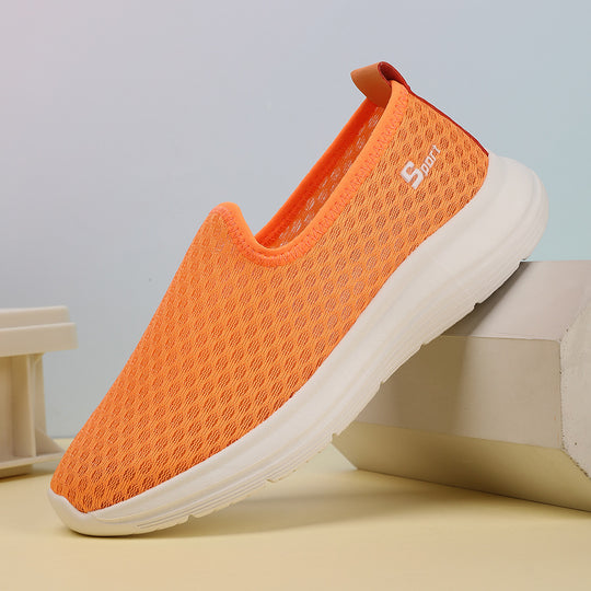 Damen Atmungsaktive Slip-On Laufsohlen Sneakers EB