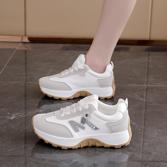 Damen Komfortable Sneaker mit dämpfendem Fußbett und atmungsaktiver Oberfläche EB