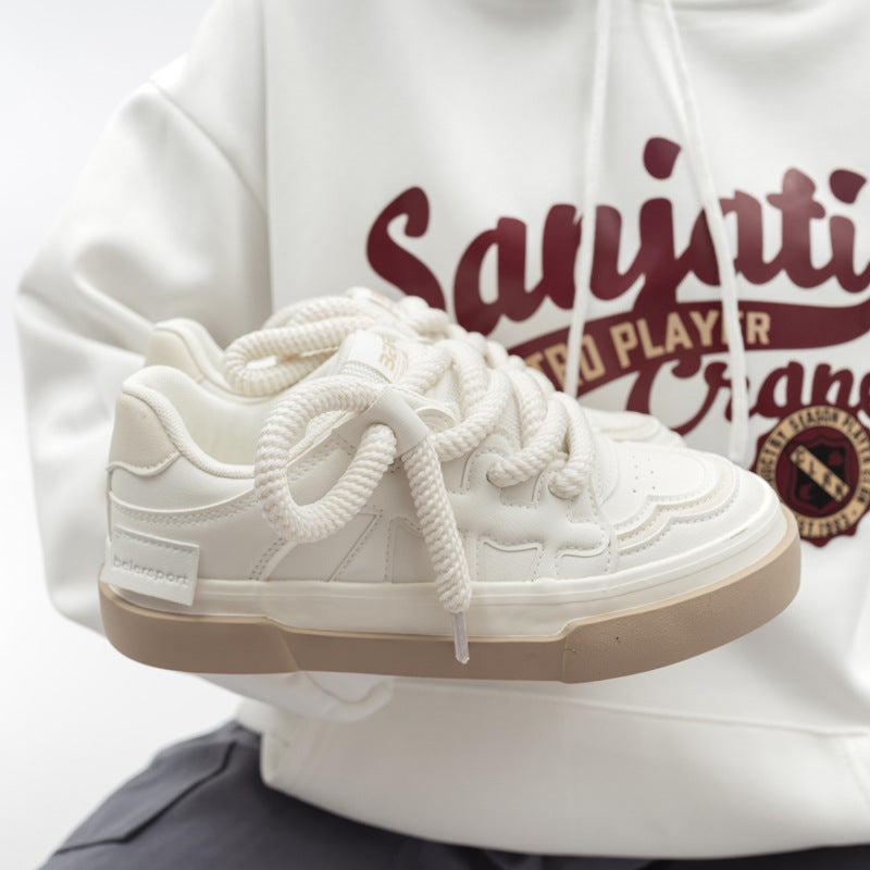 Damen Sneakers mit robustem, atmungsaktivem Obermaterial und rutschfester Sohle EB