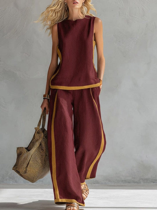Damen lässiges Sommeranzug-Set EB