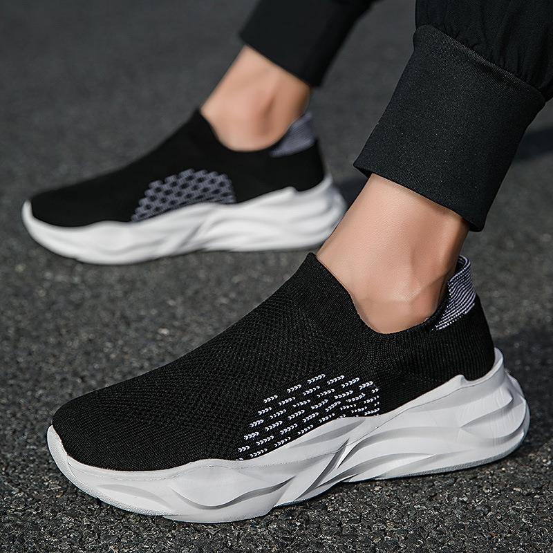 Damen Atmungsaktive Sneaker mit elastischem Strick-Obermaterial EB