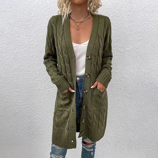 EB | Klassische und Bequeme Allgemeine Strickjacke