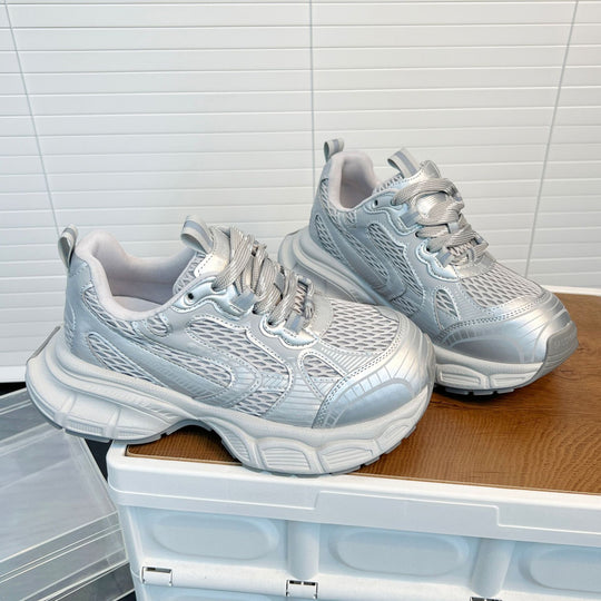Damen Sportliche Lauf-Sneaker mit atmungsaktivem Obermaterial und gepolsterter Innensohle EB