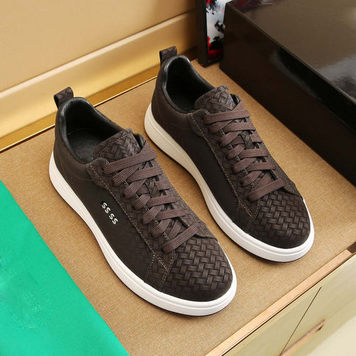 Damen Sneakers mit geflochtenem Obermaterial und rutschfester Sohle EB