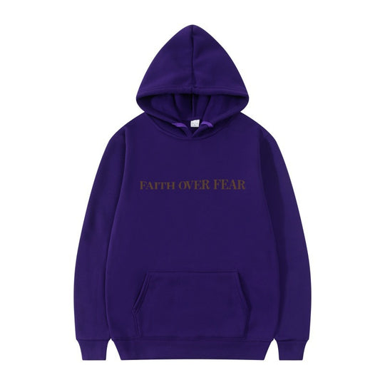 Damen Kapuzenpullover mit inspirierendem Schriftzug und hochwertiger Baumwolle EB