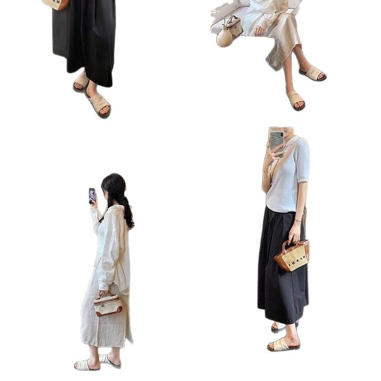 Damen Komfortable Freizeitsandalen mit breitem Fußbett und vielseitigem Design EB