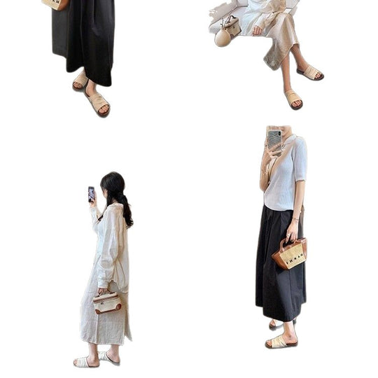Damen Komfortable Freizeitsandalen mit breitem Fußbett und vielseitigem Design EB