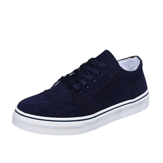 Damen lässige Sneaker mit edlen Perforationen EB