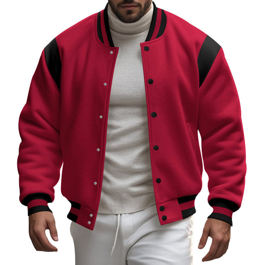 Herren sportliche Collegejacke EB