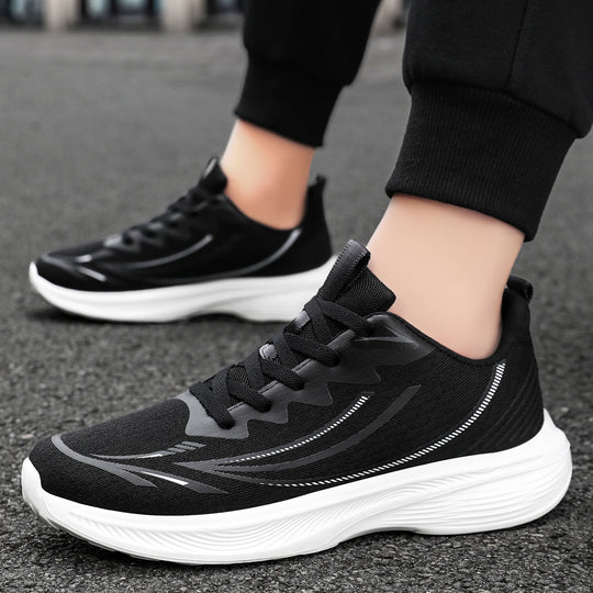 Damen Sportliche Laufschuhe mit atmungsaktivem Mesh-Obermaterial und dämpfender Sohle EB
