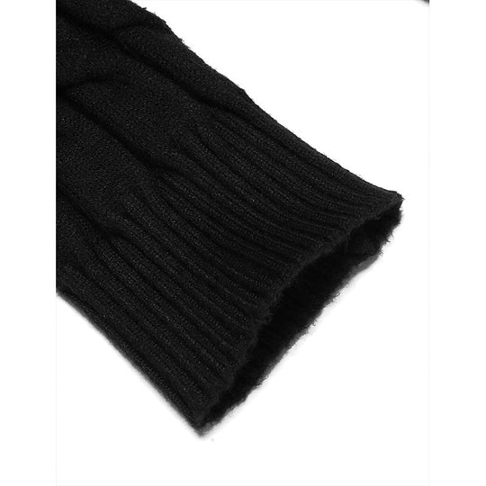 Herren modischer Rollkragenpullover mit Zopfmuster EB