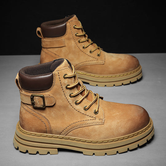 Damen Robuste Schnürboots mit rutschfester Profilsohle und hochwertigem Obermaterial EB