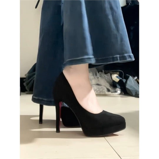 Damen Stiletto Pumps mit elegantem Zierdesign EB