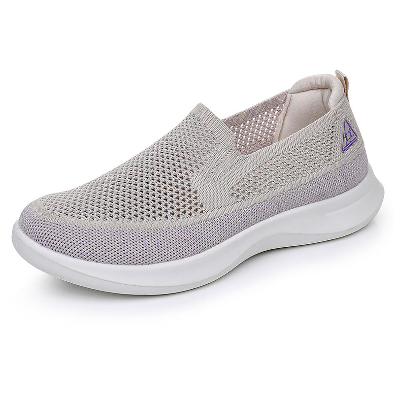 Damen Atmungsaktive Slip-On Sneakers mit flexiblem Komfort EB