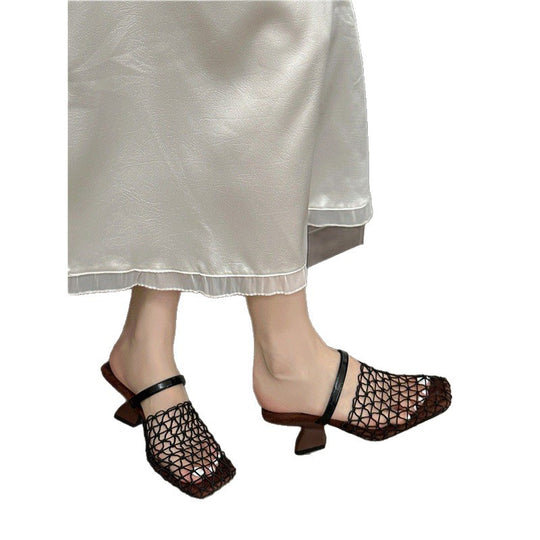 Damen Mules mit modernem Netzdesign EB