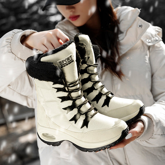 Damen Winterstiefel mit isolierendem Futter und griffiger Sohle EB