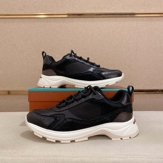 Damen sportive Freizeitsneakers mit atmungsaktiver Oberflächenstruktur und dämpfender Sohle EB