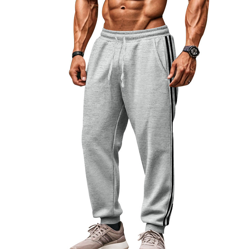 Herren Sportliche Jogginghose mit elastischem Bund und seitlichen Eingrifftaschen EB